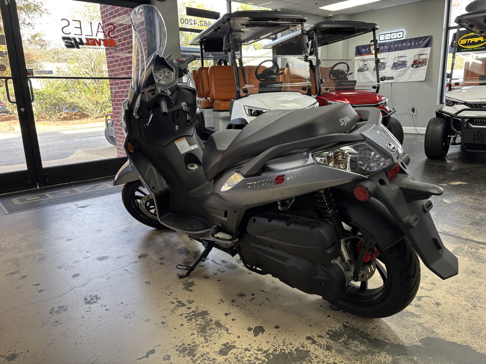 
								2022 SYM Citycom S300i full									