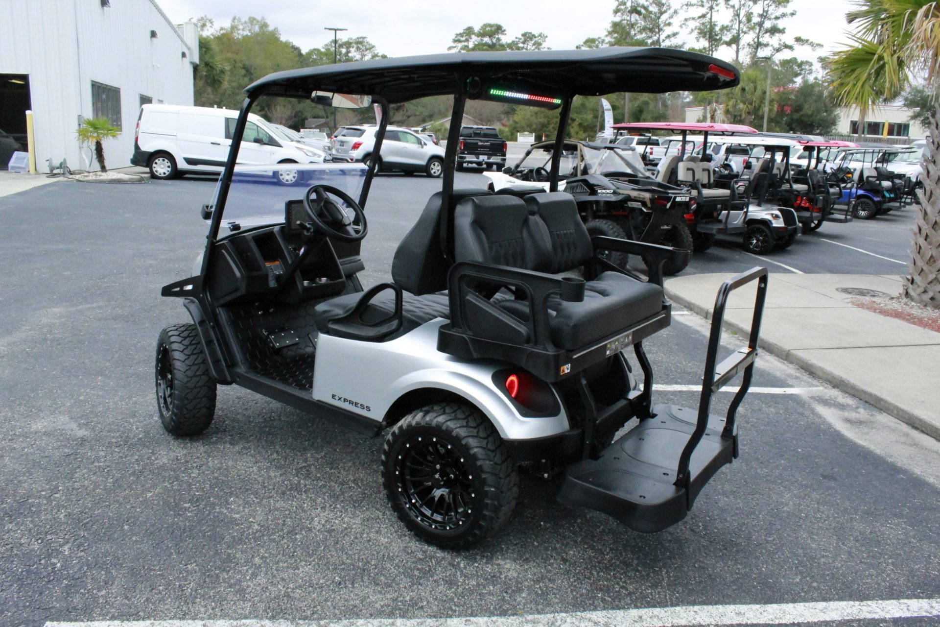 2026 E-Z-GO Express 4 Gas (lifted)