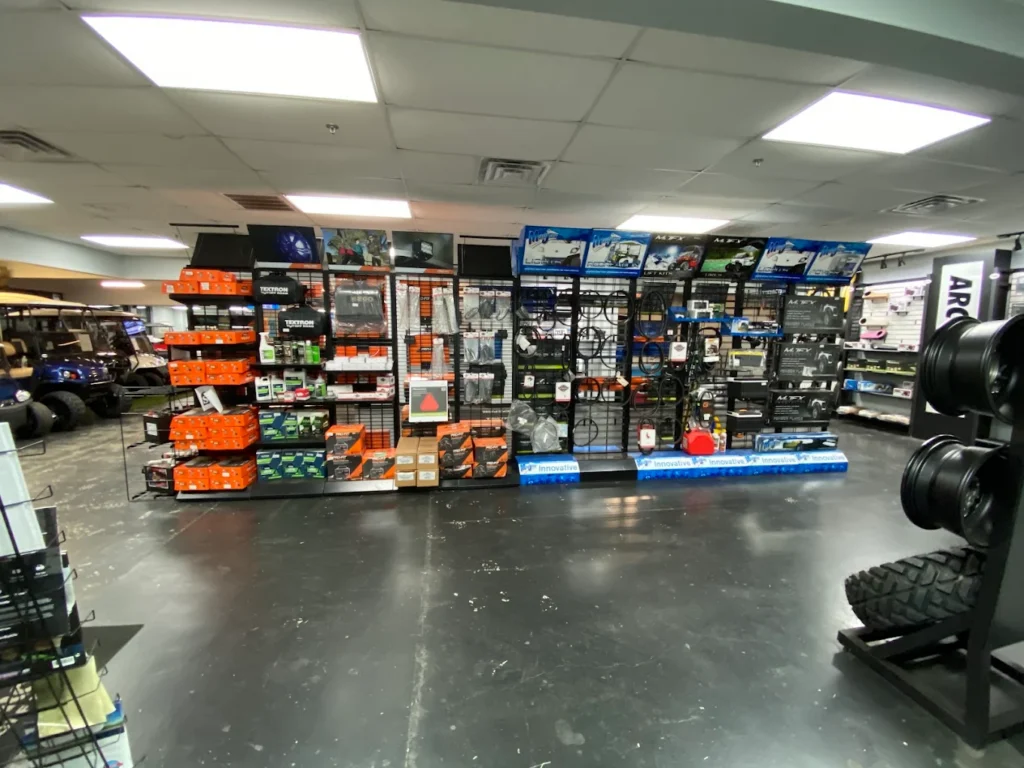 Golf cart parts and accessories