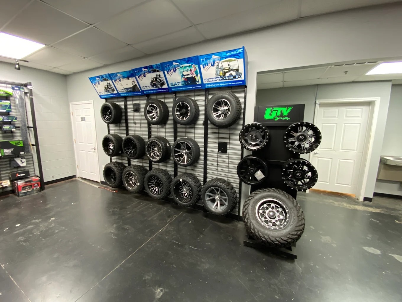 Golf cart parts and accessories